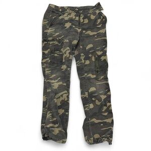 VIP Jeans Camo Green Print Women’s Cargo Pants Size 9/29